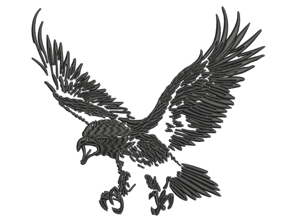 Attacking Eagle Embroidery Review for Real Embroidery Projects