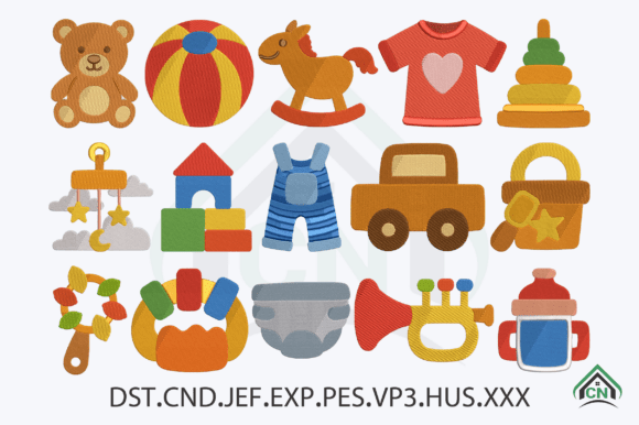 Baby Toy Essentials Embroidery Design Review