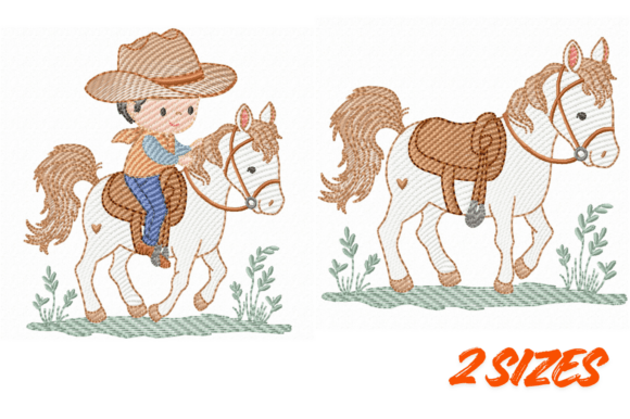 Cowboy Horse Embroidery Bundle Set Review