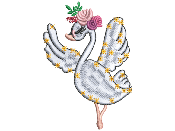 Flower Crown Swan Embroidery: A Designer’s Honest Review