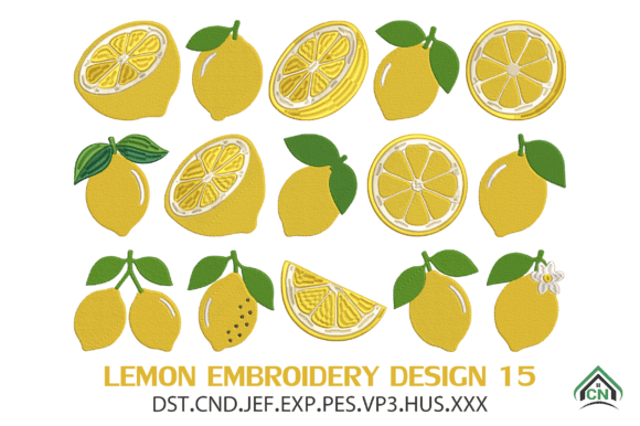 Lemon Embroidery Design Bundle Review for Apparel Designers
