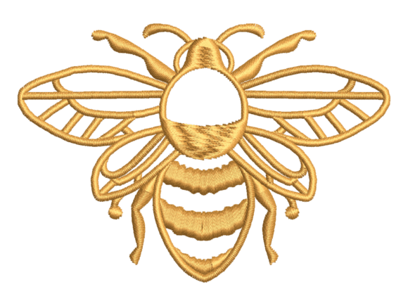 Minimal Bee Monogram Embroidery: A Designerβs Review