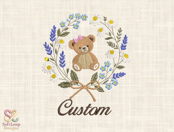 Personalized Baby Nursery Embroidery