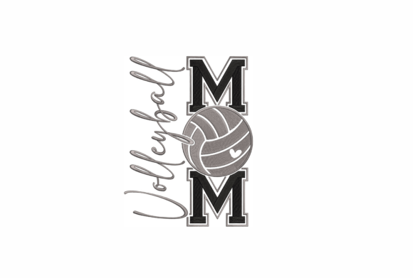 Volleyball Mom Embroidery Design Review for Boutique Sweatshirts