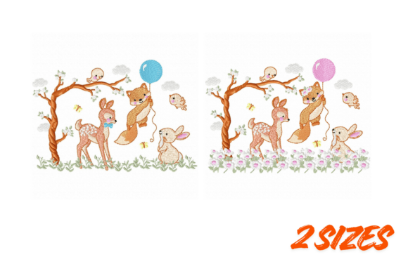 Woodland Baby Animals Embroidery Design Review